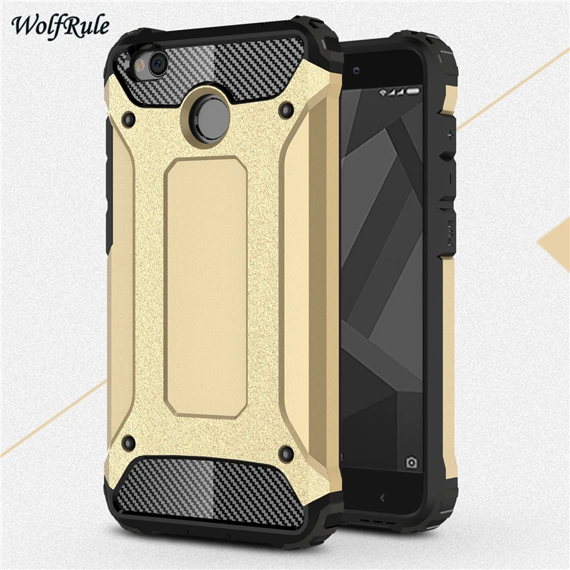 Gold Чехол-бампер для Xiaomi Redmi 4X, чехол-бампер для Xiaomi Redmi 8, 8A, 7, 7A, 6, 6A, TPU и PC, защитный жесткий чехол для телефона, чехол для Xiaomi Redmi 4X - Цвет: Gold