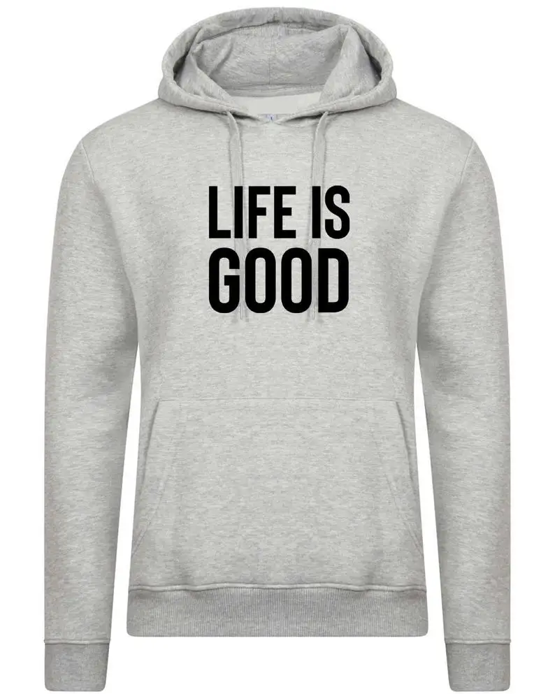 Skuggnas Новое поступление Life is good толстовка Jumper Новинка Tumblr подарок на день рождения