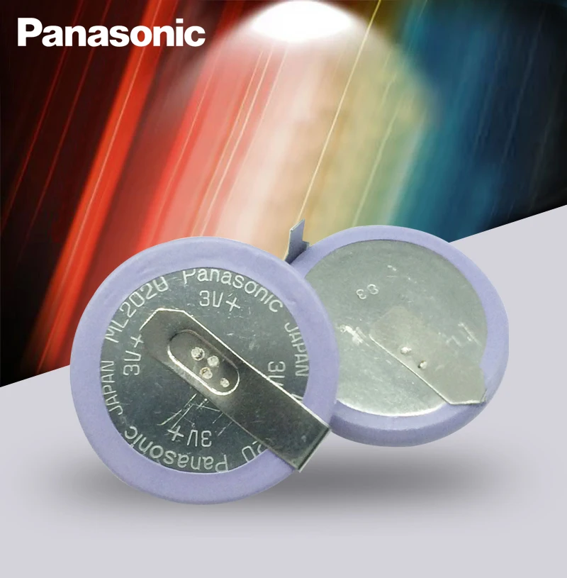 1 шт. Panasonic ML2020 180 градусов булавки Замена VL2020 аккумуляторная батарея для автомобильного ключа дистанционного управления