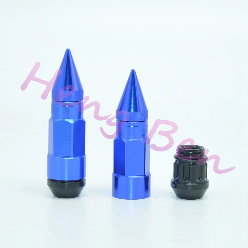 HB продукт 20 шт. набор M12X1.5 и M12X1.25 шипами Расширенный 82 мм алюминий и железо тюнер наконечники гайки колеса/диски