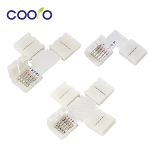 5 шт.лот 4-контактный 2-контактный 3-контактный 5-контактный светодиодный разъем L-образной формы T-образной формы X-формы для подключения угловых прямых угловых светодиодных лент