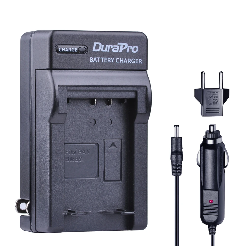 Аккумулятор и автомобильное зарядное устройство для Panasonic Lumix DMC FZ40K FZ45K FZ47K FZ48K FZ60