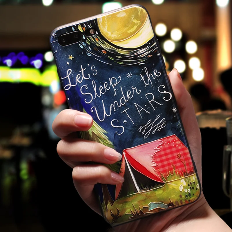 Чехол с 3D тиснением для iPhone XR XS Max X, для iPhone 5, 5S, SE, с рисунком кошки, чехлы для телефонов, для iPhone 7, 8, 9, 10, 6, 6S Plus, чехол из ТПУ