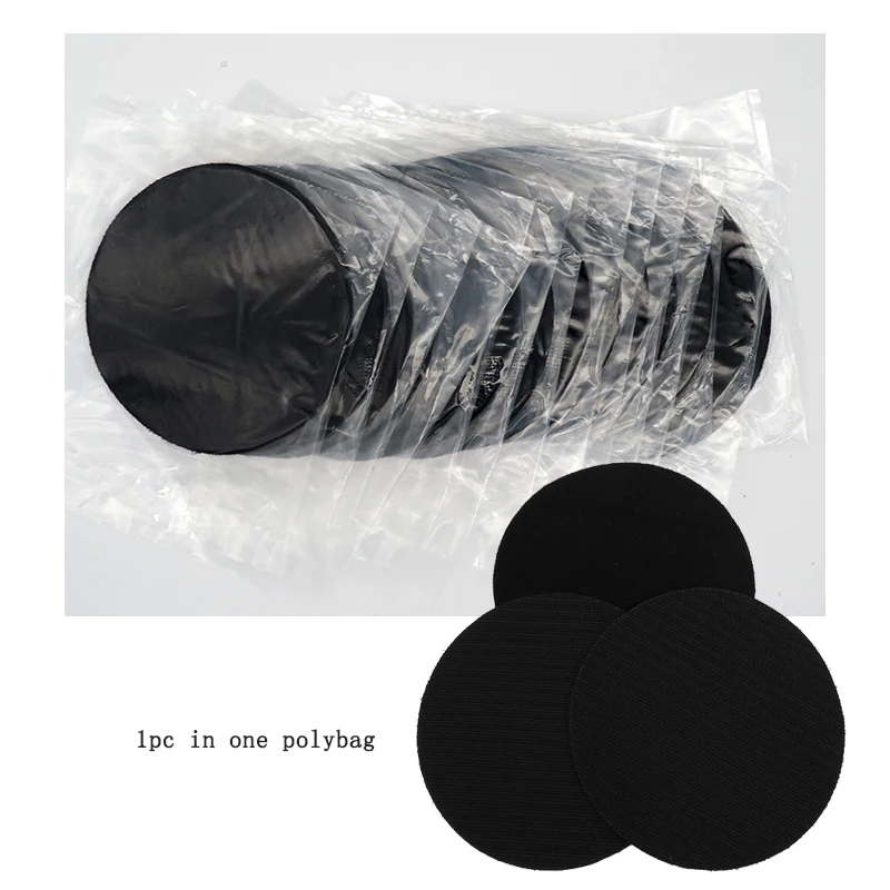 

6 Inch 150mm Protection Disc Interface Pad Black Power Tools Accessories for Polishing & Grinding - Hook and Loop