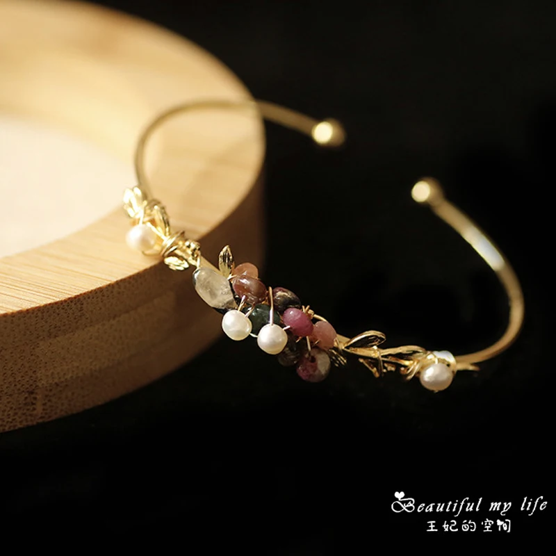 

Natural Fresh Water Pearl Adjustable Bracelet & Bangle For Women Shell Flower Bracelets Jewellery Bileklik Bayan