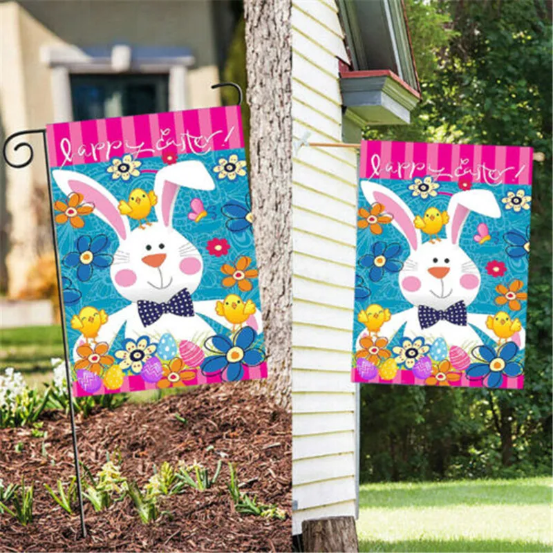 30x45 см пасхальное крест сад флаг религиозные Он воскрес двор на открытом воздухе