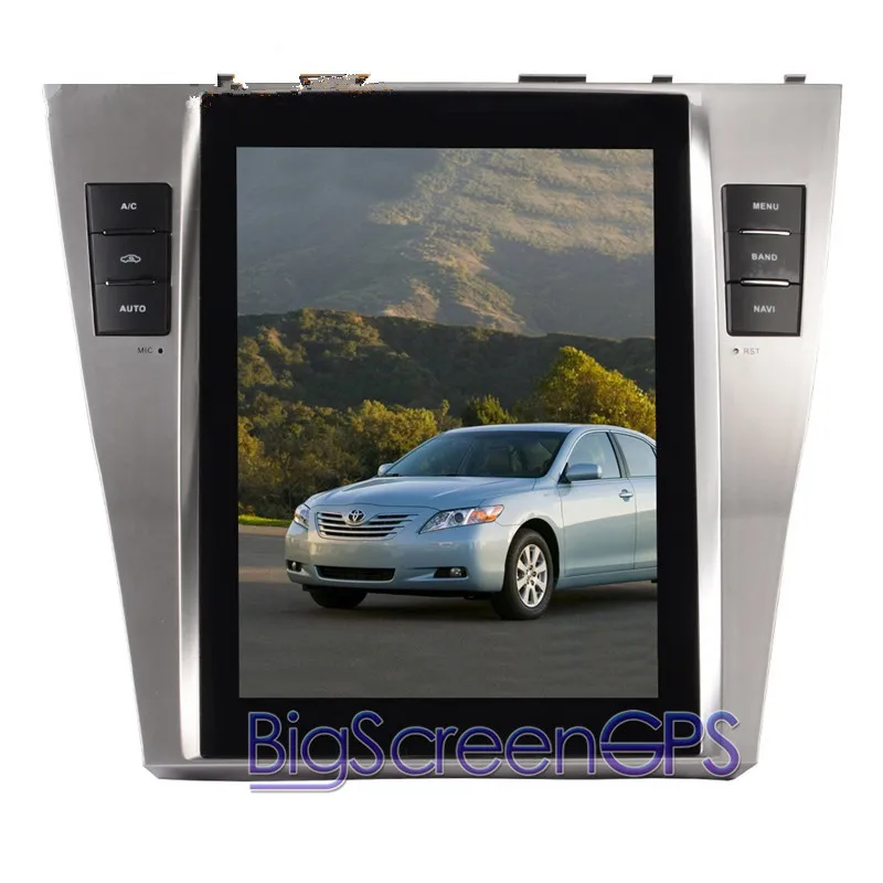 10,4 дюймов Android7.1 Tesla стиль автомобиля gps навигация для TOYOTA CAMRY 2007-2011 стерео Мультимедиа без DVD плеер лента recoder блок