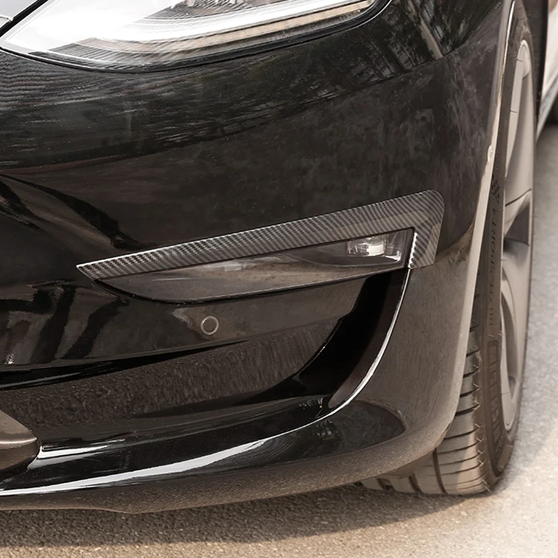 Modification 2PCS Sports Light eyebrow stickers dynamic light modified for Tesla Model 3 Decoration Accessories | Автомобили и