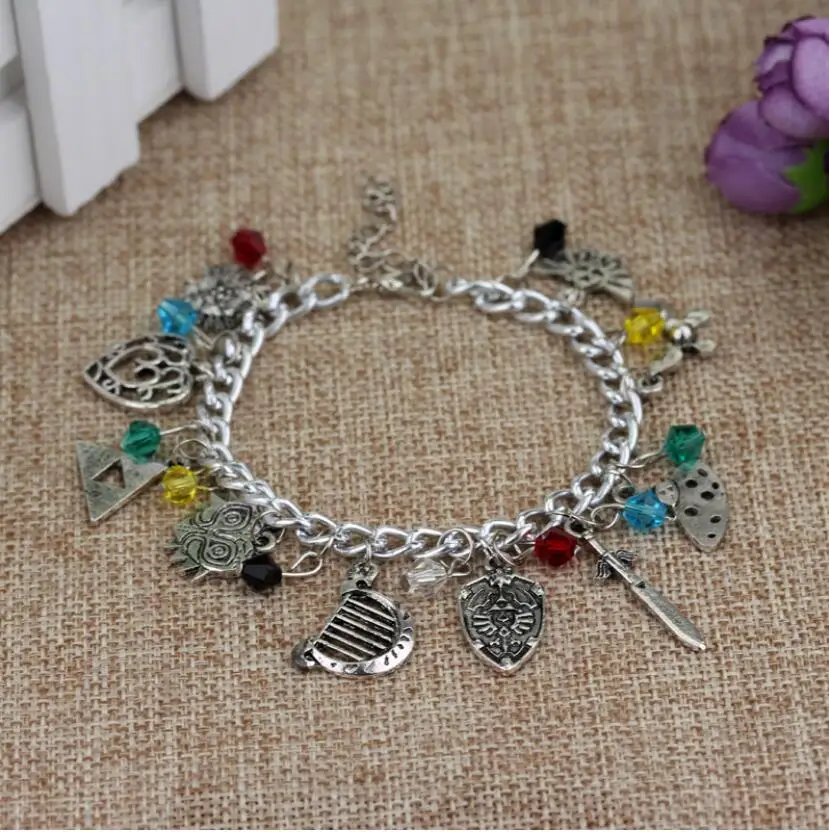 Оптовая продажа 10 шт./лот персонализированные браслеты Аниме игра Легенда о