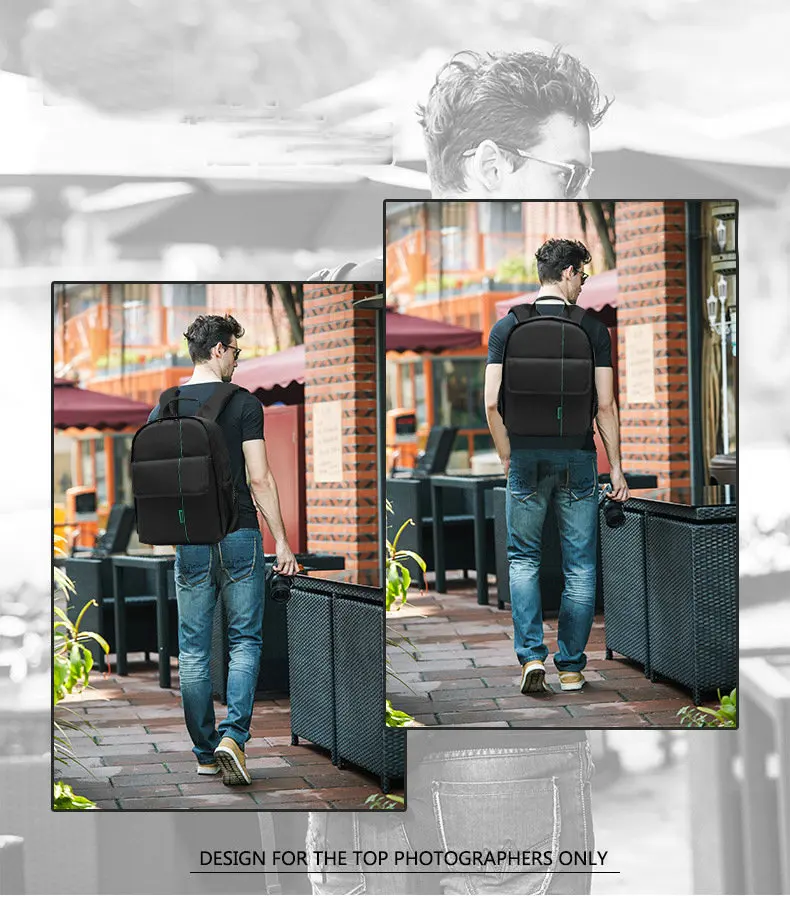 Новая Профессиональная Большая сумка для камеры рюкзак DSLR SLR Nikon Canon Sony Fuji Pentax Samsung