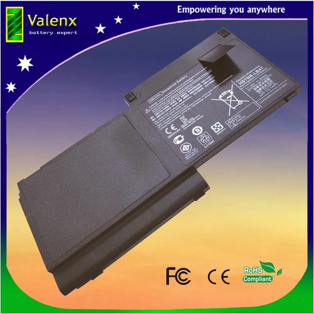 OEM Аккумулятор SB03XL для hp Elitebook 720 725 820 G1 G2 E7U25AA 716726-421 717378-001 аккумулятор большой емкости