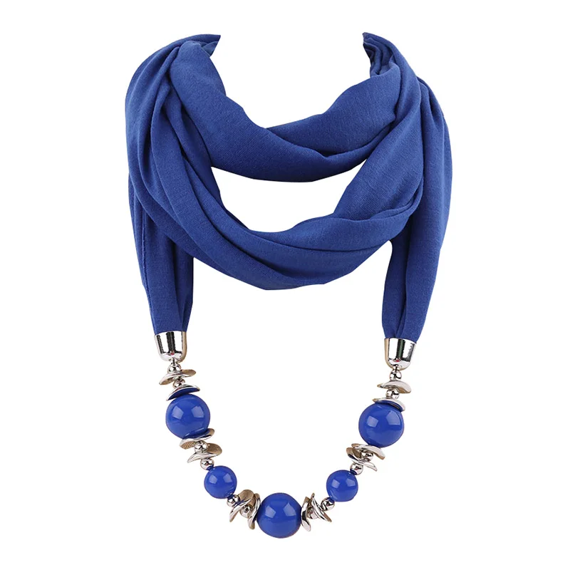 Mixed 48 Design Pendant Scarf Jewelry Women Necklace Fashion Style Beads Tassel Soft Free Shipping |