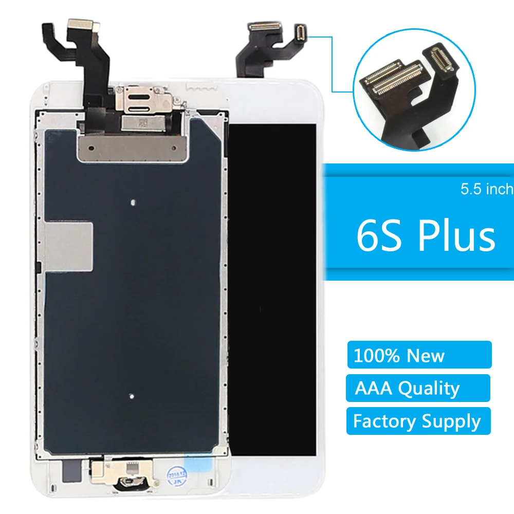 Для iPhone 6 S Plus ЖК-дисплей AAA Качество сенсорный экран дигитайзер полная сборка для