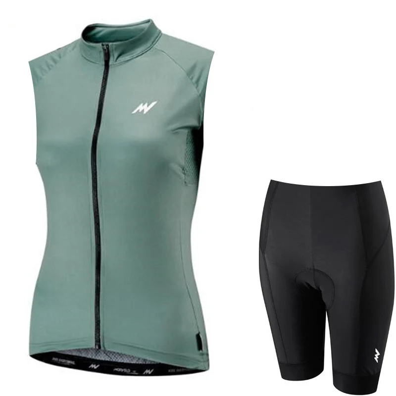 2 Morvelo Pro Велоспорт Джерси Набор летний женский гоночный велосипед одежда Maillot Ropa Ciclismo Uniformes без рукавов mtb велосипедная одежда - Цвет: 2