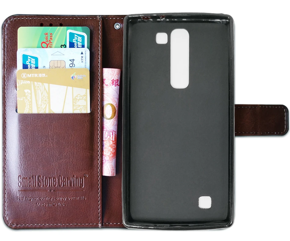 Кожаный чехол-бумажник для LG Magna H502F H522Y G4c H525N H500F, откидной Чехол для телефона с отделениями для карт, подставка, держатель Funda H500F Volt 2 LS751