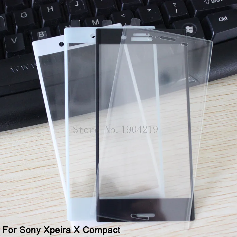 3D изогнутое закаленное стекло для Sony Xperia X Compact F5321 полная защита экрана защитное