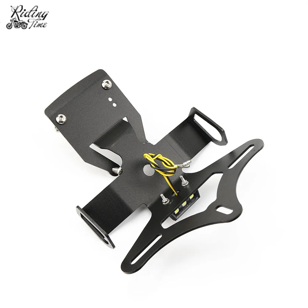 Мотоцикл хвост аккуратный держатель номерного знака для Kawasaki z900 Fender Eliminator регистрационная пластина светодиодный свет Z 900