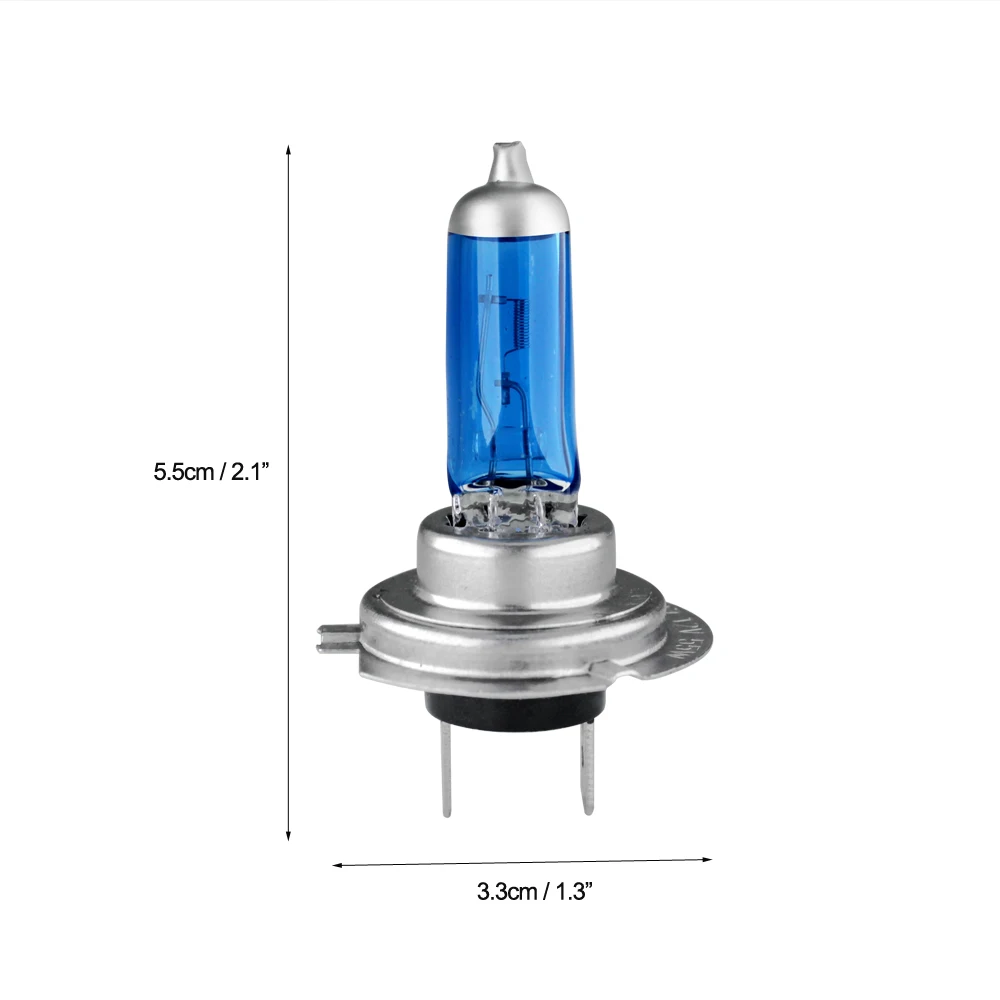 Комплект Ксеноновых галогенных автомобильных фар 6000K 12V 55W 5 компл./Лот 2 x H7|12v 55w|h7