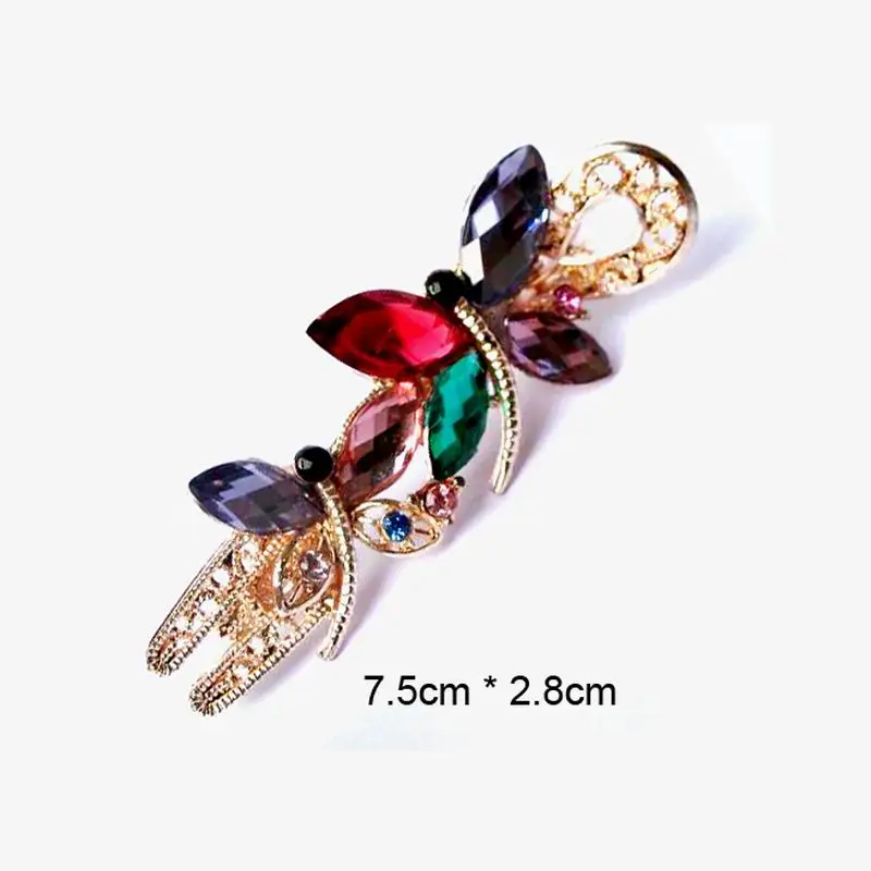 Модные аксессуары для волос необычные красочные металлические шпильки заколки