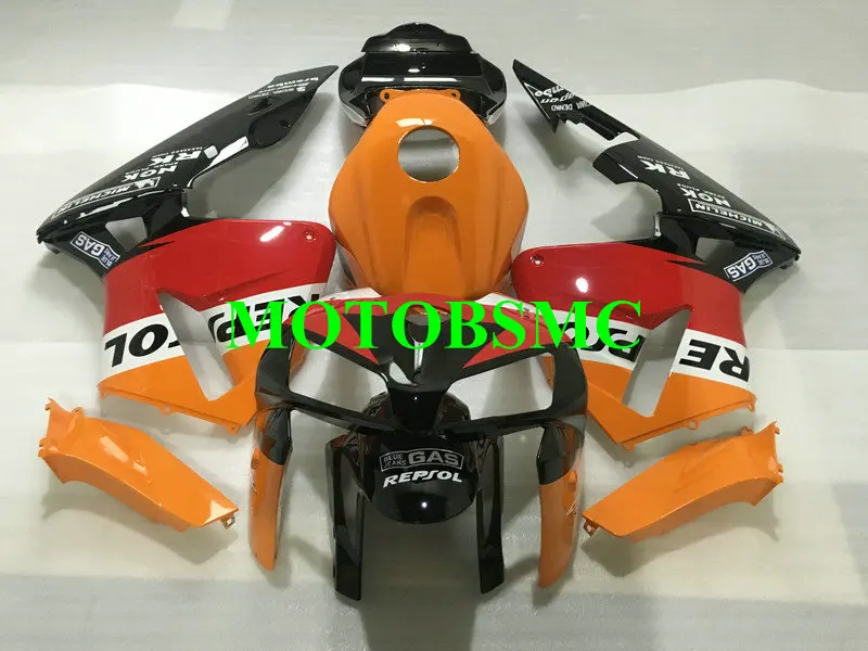 Мотоцикл обтекатель комплект для HONDA CBR600RR F5 05 06CBR 600RR CBR 600 2005 2006 ABS Топ красные