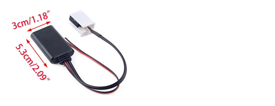 Подходит для Citroen C2 C3 C4 RD4 peugeot 207 307 Bluetooth 12 Pin аудио адаптер Соединительный модуль беспроводной Радио Стерео AUX-IN кабель