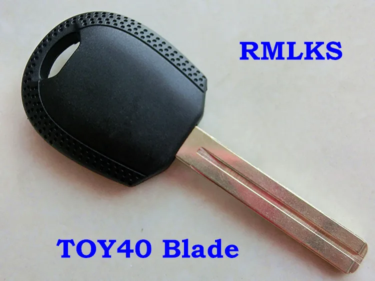 RMLKS Прозрачный чехол для ключа пустой корпус Sorento AMANTI PICANTO CEED Uncut Key Blade с чипом ID46