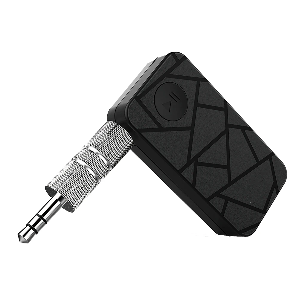 Портативный музыкальный ресивер Bluetooth 4 1 беспроводной стерео аудио Aux адаптер 3 5