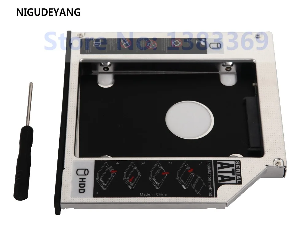 NIGUDEYANG 2-й жесткий диск SSD HD SATA Caddy для SONY Vaio VGN-NW20ZF/S VGN-NW20ZF/T VGN-NW21EF/S -NW21JF/S | Компьютеры и