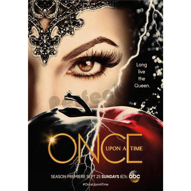 Once Upon a Time домашний интерьер украшения Крафт Фильм плакат рисунок core наклейки на стену - Цвет: Многоцветный
