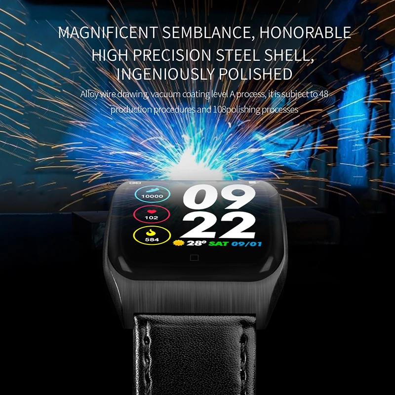 Мужские и женские умные часы E58 с ЭКГ + PPG для здоровья Смарт Relojes монитором