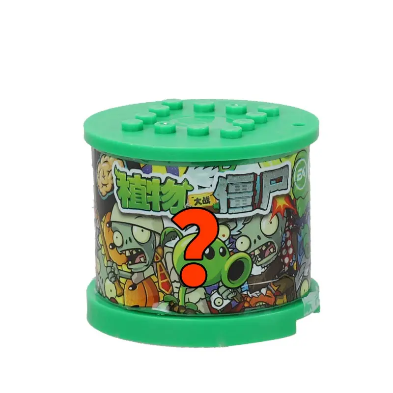 1 Blind Box Растения против фигурки зомби строительные блоки ПВЗ фигурки ролевые игры битвы обучающие игрушки для детей Коллекция для взрослых - Цвет: 1 Blind Box
