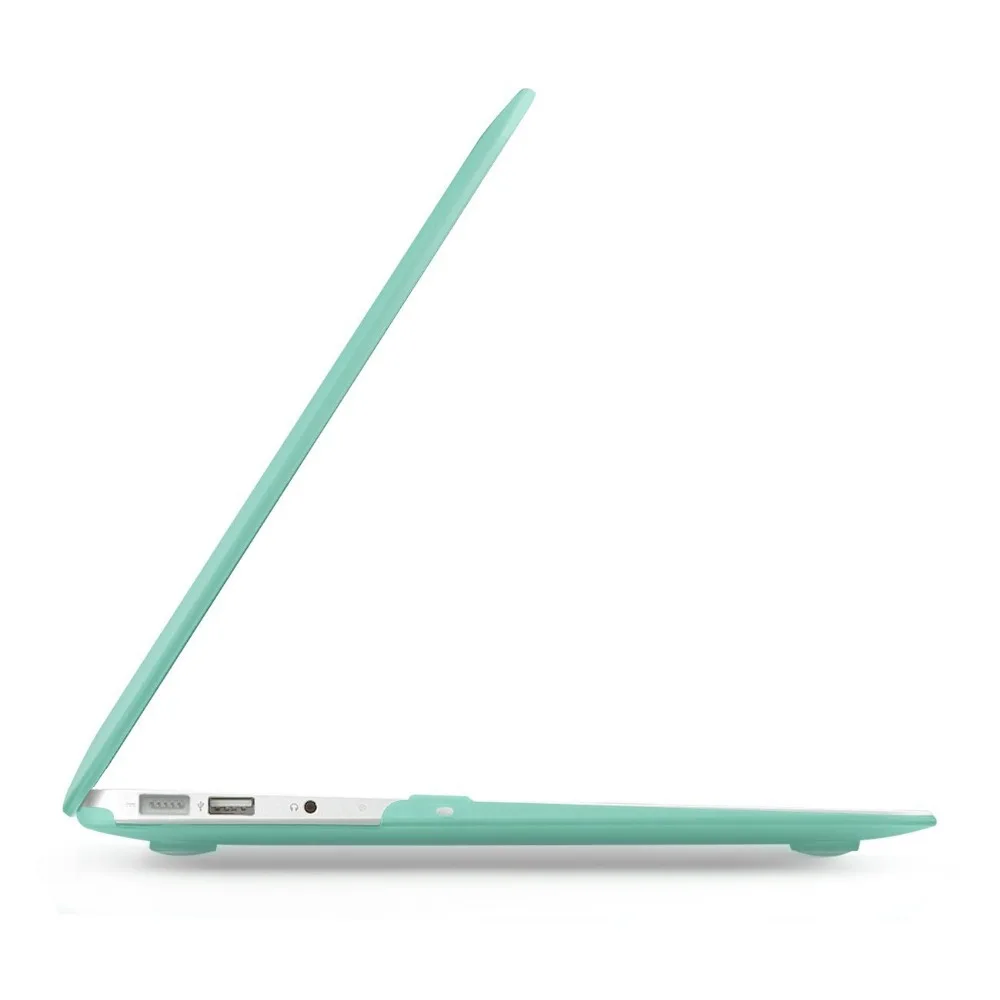 3 в 1 Кристальный/матовый прозрачный жесткий чехол для Macbook Air 11 13 Pro 15 Retina 12 дюймов