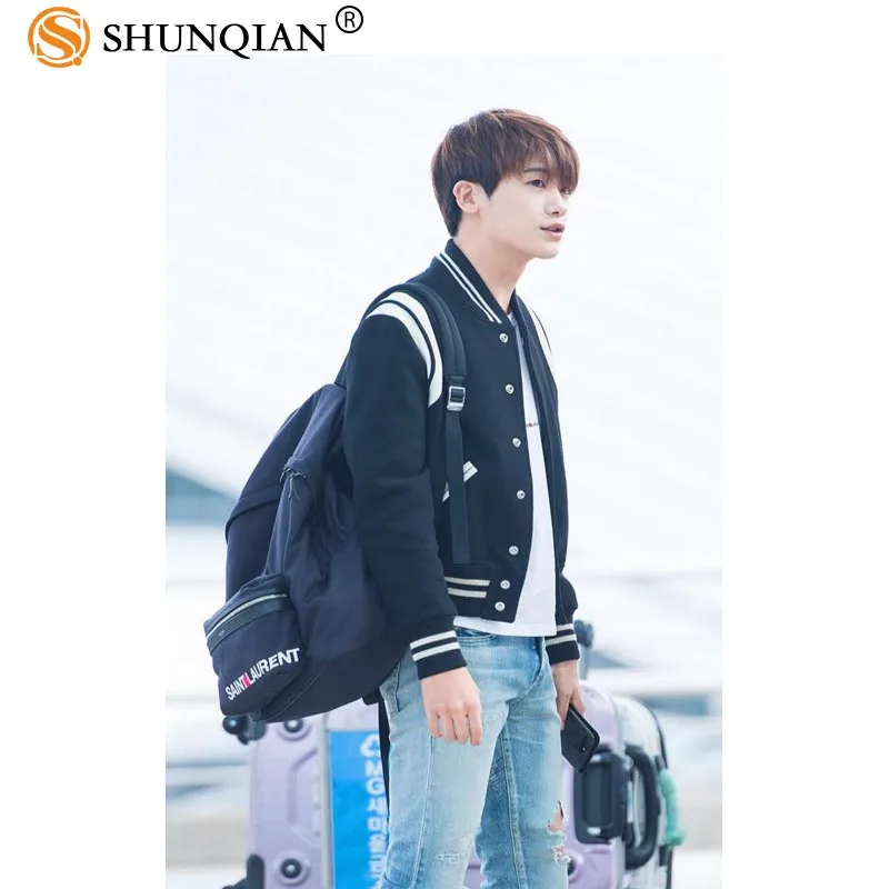 Высококачественный атласный постер с принтом в Корейском стиле поп парке Hyung Sik