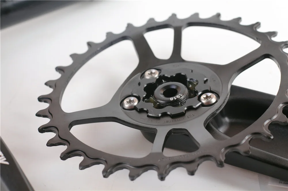 SRAM потомок EAGLE DUB шатун 170 мм 175 мм MTB велосипедный Кривошип 34T 32T стальная цепь с DUB BSA Нижний Кронштейн