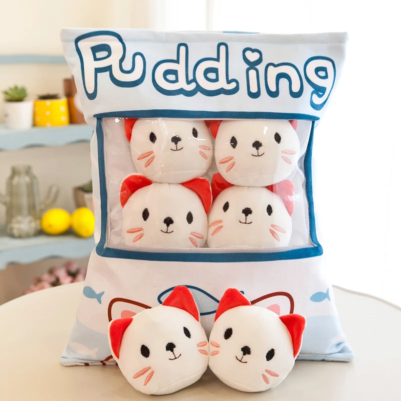 Плюшевая игрушка candice guo мультяшная подушка один пакет собака щенок пудинг кошка