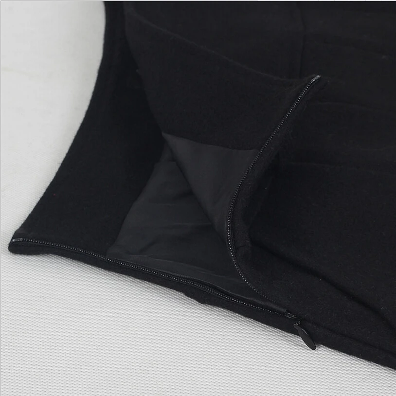 Новинка 2020 Женская осенне зимняя шерстяная юбка модная женская плиссированная с