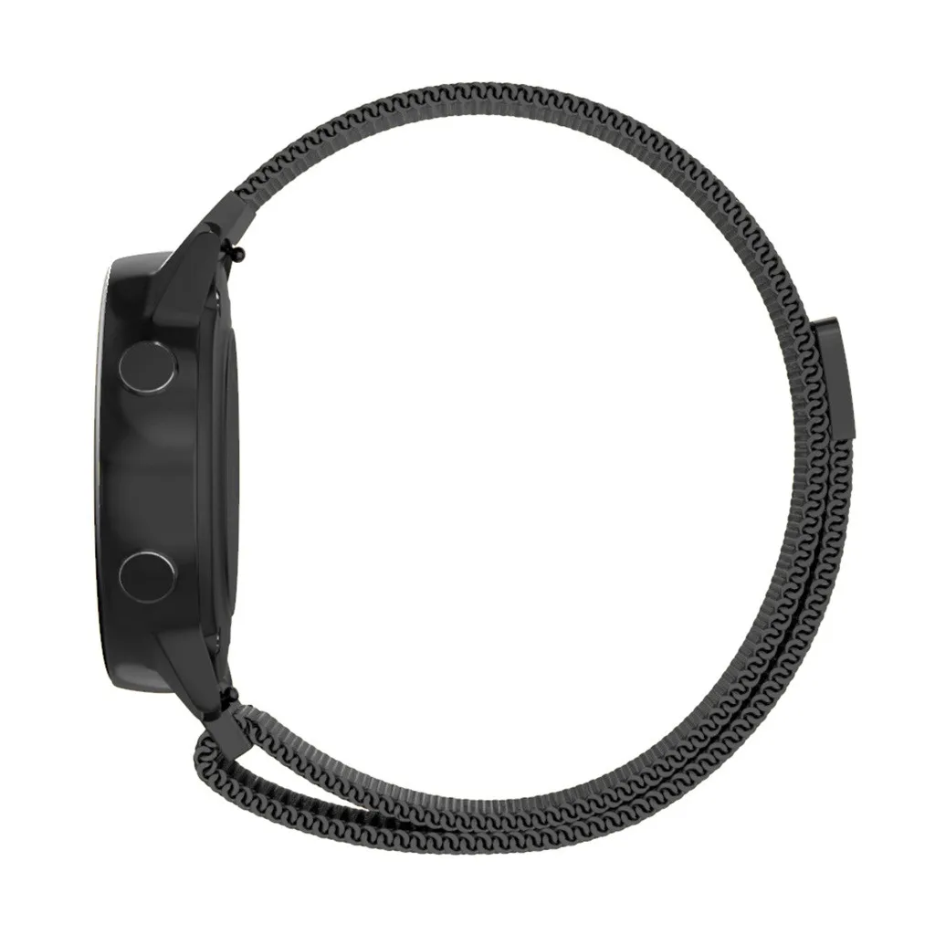 Умные часы браслет ремешок Smartband магнитный с миланским плетением петля ремешок быстросъемный ремешок для samsung Galaxy Watch Active
