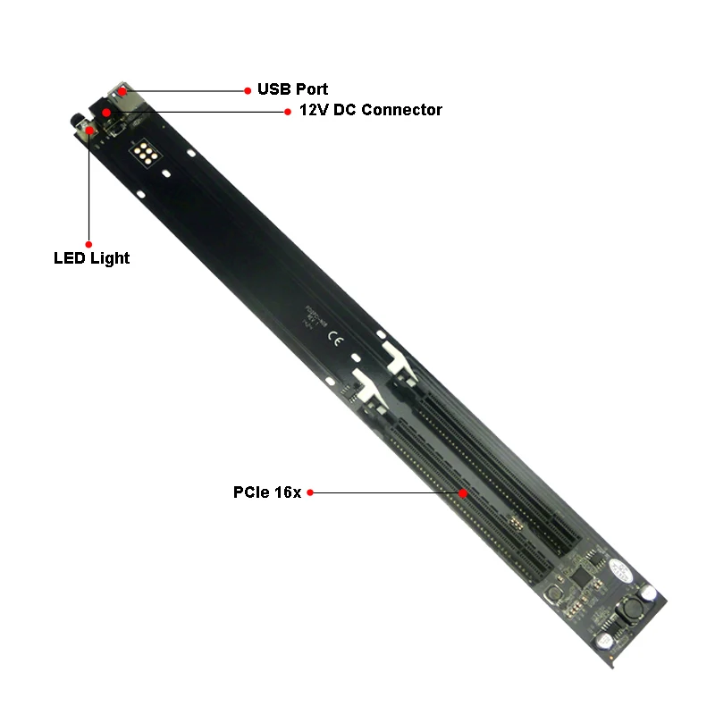 Express Card To PCIE Laptop Docking Station Expresscard 34 USB3.0 PCIe Graphic Adapter | Компьютеры и офис