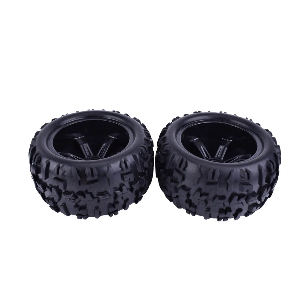 2 шт. ZD Racing 150 мм обод колеса и шины 17 мм Шестигранная ступица для 1:8 Traxxas грузовик Monster Bigfoot HSP внедорожный HPI RC автомобиль запчасти