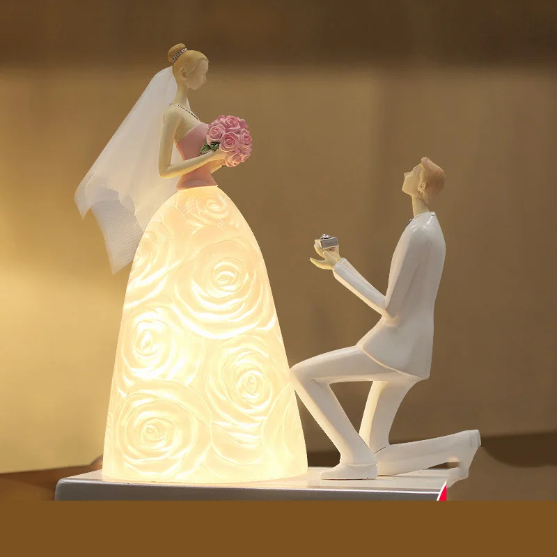 Модное предложение статуя брачного человека свадебный подарок королевская