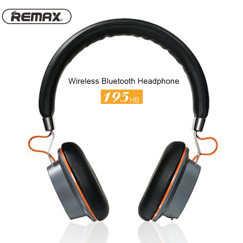 Remax 195HB, беспроводные наушники, Bluetooth, стерео гарнитура, гарнитура, наушники с 3,5 мм разъемом, микрофонный кабель для Iphone, Xiaomi