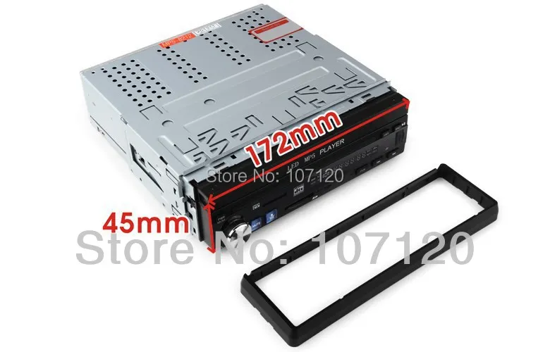 Car Audio MP5 плеер с 7-дюймовым выдвижным экраном HD RMVB Поддержка заднего вида USB/SD