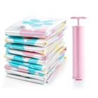 Вакуумный мешок с насосом, утолщенный многоразовый мешок для хранения одежды, шкаф-органайзер, 11 шт.компл.