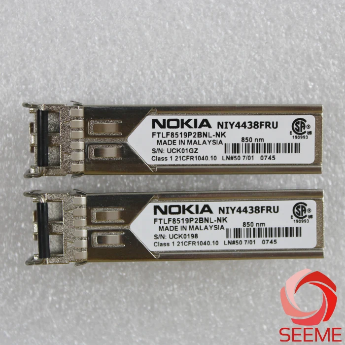 

Оригинальный FTLF8519P2BNL-NK, 2G 500M SFP.