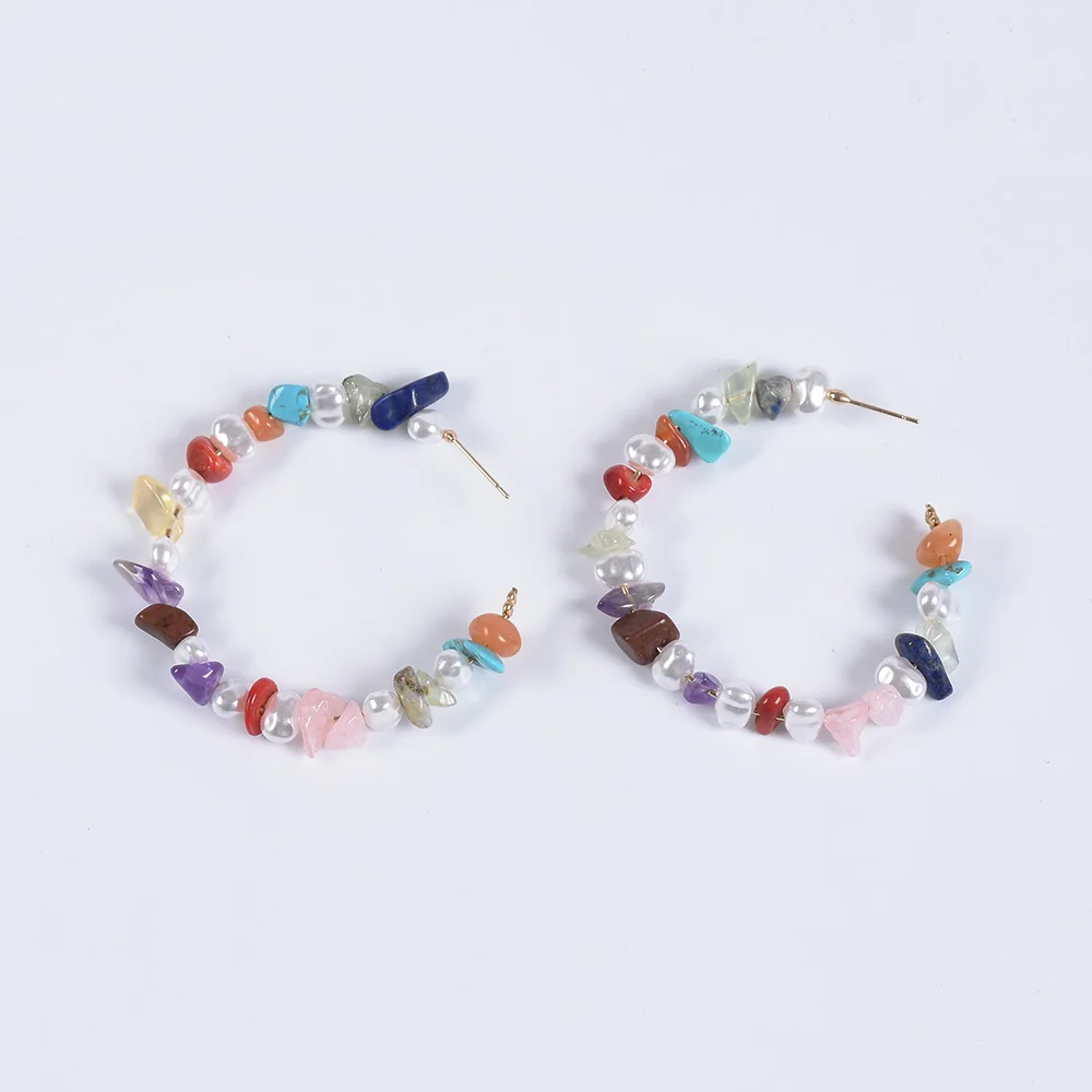 ZA жемчужные серьги новейшая бижутерия ручной работы Boho Длинные Подвесные серьги для женщин Свадебные подарки - Окраска металла: 14N0106