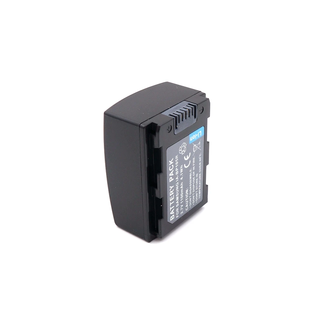 WHCYonline 1100mAh 3 7 V IA-BP105R BP105R Аккумулятор для камеры SAMSUNG SMX-F500 F501 F530 HMX-F900 F910 F920 H320 |