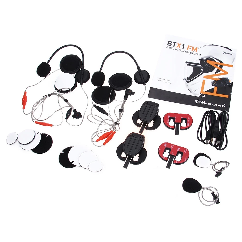 Zeepin парные BTX1 FM мотоцикл домофон Bluetooth водостойкий синхронный