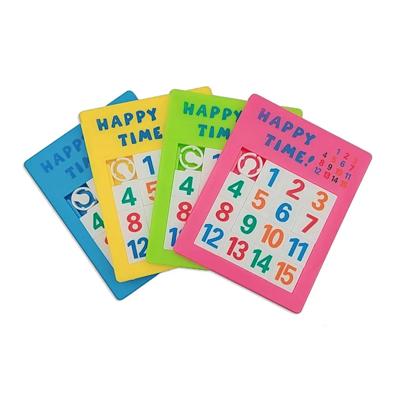 

Children Numbers Alphabets Learning& Educational Jigsaw Intellectual Development Game Toys Puzzles 3D Slide Puzzle Plastic Toys
