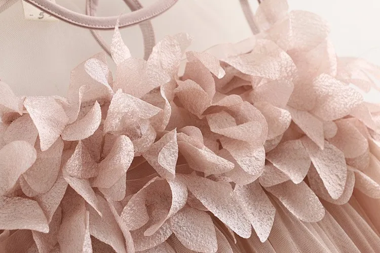 2019 летнее Сетчатое платье-жилет для девочек платье принцессы маленьких модная