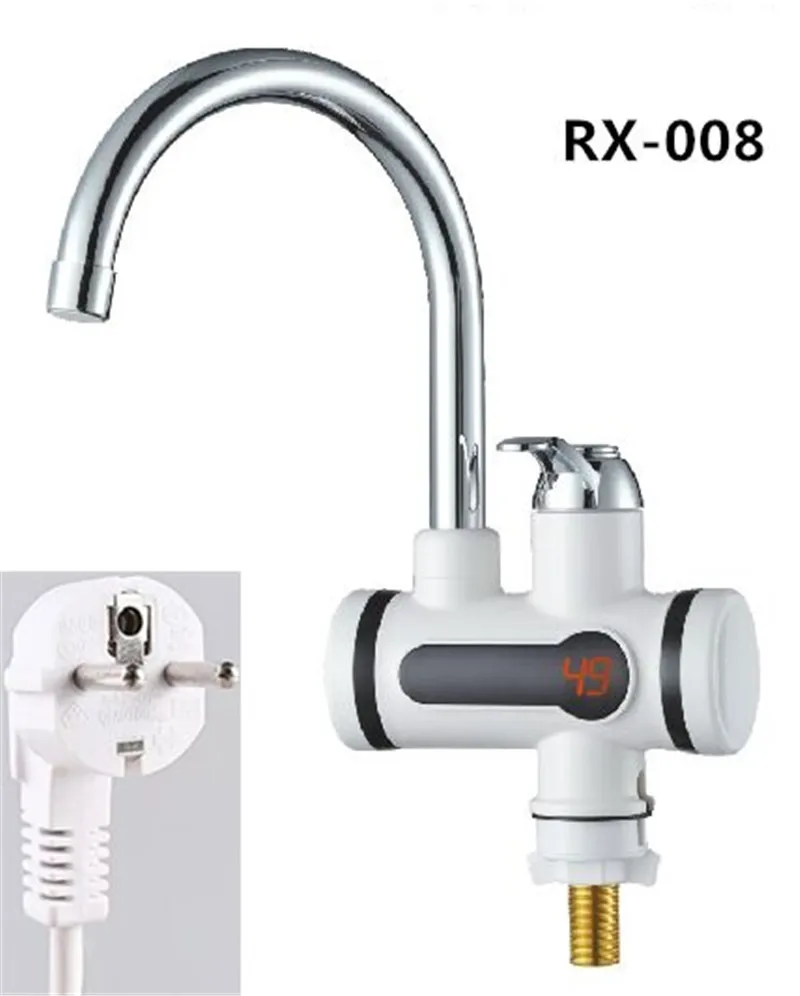 RX 008U безъемный Мгновенный водонагреватель на кран кухонный с горячей водой